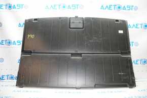 Toyota Prius V 12-17 trunk floor dark gray, scratches on handle