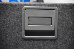 Toyota Prius V 12-17 trunk floor dark gray, scratches on handle