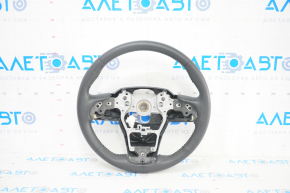 Naked steering wheel Toyota Highlander 20 - black leather, heated