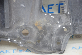 Front bumper protection Toyota Highlander 20-22 worn, tears