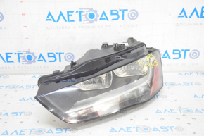 Headlight front left bare Audi A4 B8 13-16 rest, halogen, sand