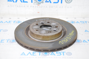 Brake disc rear left Jaguar F-Pace X761 17-20 325/19mm