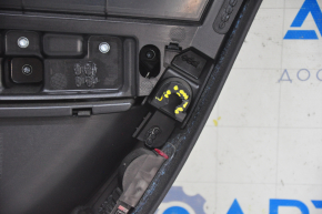 Door trim card rear left Audi A4 B8 13-16 rest black, sedan without curtain, broken fastener