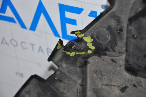Front bumper protection Ford Fusion mk5 13-16 cracks, rubbed