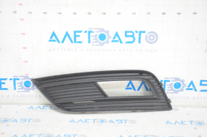 Front bumper grille left Audi A4 B8 13-16 rest, crack