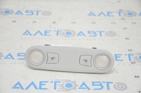 Ceiling light rear Audi A4 B8 13-16 rest, gray