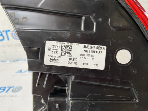 External wing light left Audi Q8 18- LED, cracked