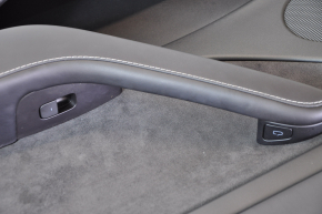 Door trim card rear right Tesla Model 3 21- leather black with speaker with window lift control and door opening button, scratches