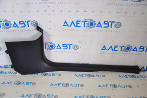 Door sill trim front right inner Tesla Model 3 18- black, scratches