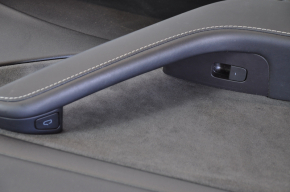 Door trim card rear left Tesla Model 3 21- leather black with speaker and window lift control and door opening button