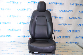 Tesla Model 3 18 driver's seat - black leather, with airbag, electric, heated with tensioner