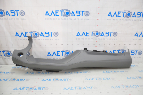Lower dashboard trim Toyota Highlander 20 - gray, needs cleaning, creased leather