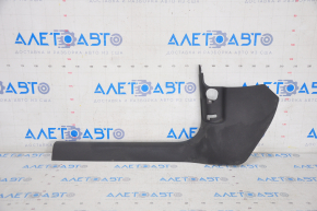 Door sill trim inner front left Audi A4 B8 08-16 sedan, black, scratches