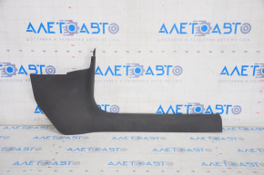 Door sill trim inner front right Audi A4 B8 08-16 sedan, black, scratches