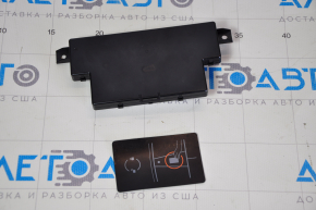 Keyless Tesla Model 3 21-interaction unit with key, bent card