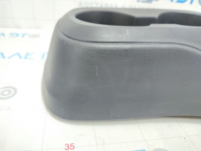 Rear console trim with cup holders Toyota Highlander 20- black, scratches