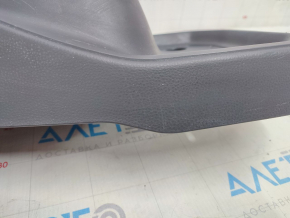 Rear console trim with cup holders Toyota Highlander 20- black, scratches
