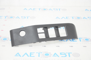 Front left window lift control trim Toyota Highlander 20- black