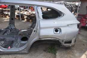 Quarter wing rear left Toyota Highlander 20- under BSM silver, on the body