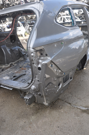Quarter wing rear right Toyota Highlander 20- under BSM silver, on the body