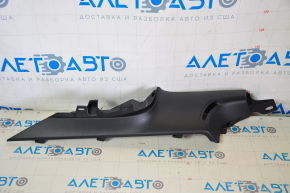 Rear pillar trim lower left Tesla Model 3 18- black, scratches