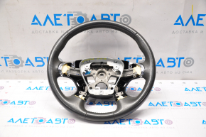 Naked steering wheel Nissan Murano z52 15-18 leather black, without heating, scratches