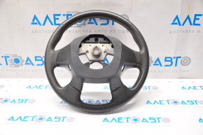 Naked steering wheel Nissan Murano z52 15-18 leather black, without heating, scratches