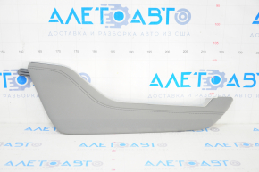Center console trim side left Toyota Highlander 20-22 leather gray, scratches