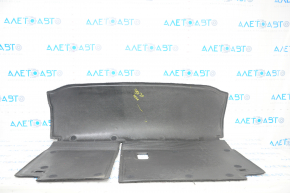 Toyota Highlander 20 Trunk Mat - Black Cloth for Subwoofer, Type 2