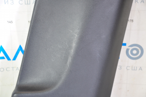 Center pillar trim lower right Tesla Model 3 18- black, worn