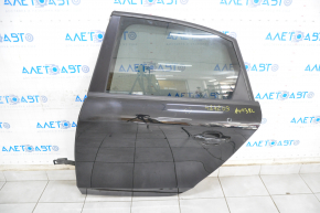 Door assembly rear left Audi A4 B8 08-16 sedan black LY9B, butt