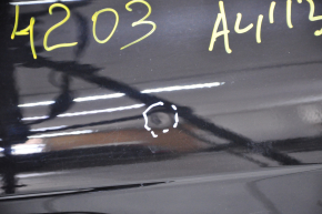 Door assembly rear left Audi A4 B8 08-16 sedan black LY9B, butt