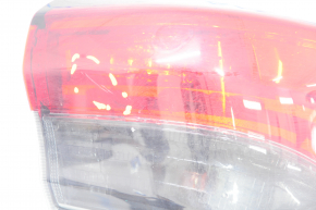 Light outer wing right Toyota Highlander 20- LED, water damage for spare parts