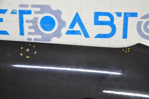 Bare hood Audi A4 B8 13-16 rest steel, black LY9B, red under paint
