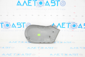 Side trim rear right seat 2nd row left Toyota Highlander 20-22 gray, plastic turned white
