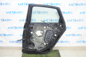 Door assembly rear right VW Jetta 19- black L041, butts