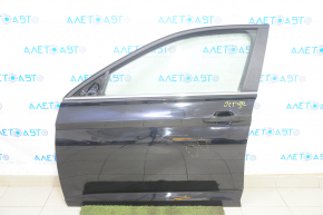 Door assembly front left VW Jetta 19- black L041, butts