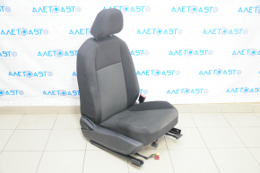 Passenger seat VW Jetta 19- without airbag, mechanical, cloth black