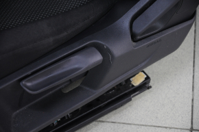 Driver's seat VW Jetta 19- without airbag, mechanical, cloth black, for dry cleaning, scratches