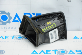 Right dashboard air duct deflector Ford Escape MK3 13-16 black