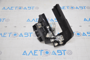 Positive terminal of the Audi A4 B8 08-16 battery with a pyropatron, in the trunk
