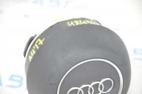Airbag in steering wheel driver Audi A4 B9 17- black, scratch