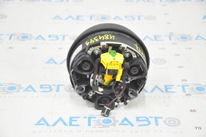 Airbag in steering wheel driver Audi A4 B9 17- black, scratch