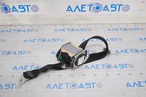 Seat belt rear central Audi A4 B8 08-16 black