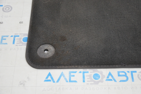 Front left interior mat Audi A4 B8 08-16 black, dry cleanable