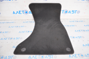 Front right interior mat Audi A4 B8 08-16 black, dry cleanable
