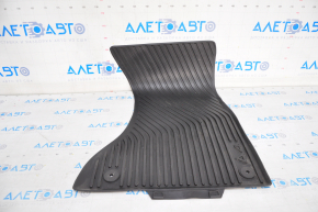 Front right interior mat Audi A4 B8 08-16 rubber