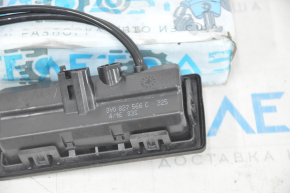 Rear view camera with button and trunk opening handle Audi A4 B9 17-