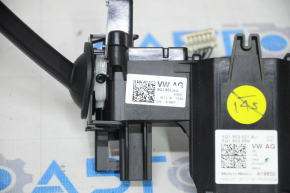 VW Jetta 19 Steering Column Shift Paddles - Worn