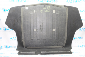 Kia Optima 16 trunk floor - black, rubbed